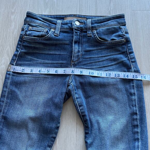 Joes Jeans The Icon Midrise Skinny Ankle Size 24 Blue - Picture 8 of 13